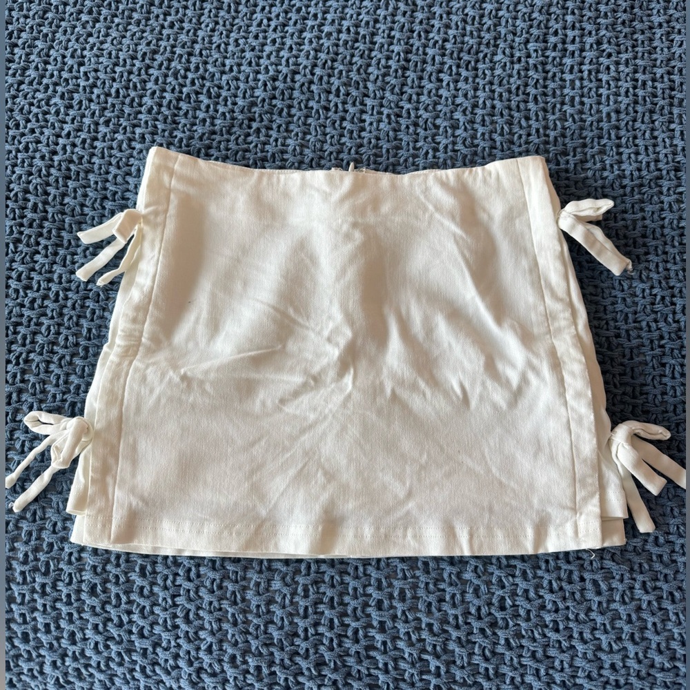 Blue Blush Mini Skirt